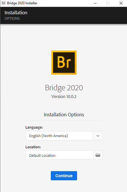 Adobe Bridge 2020