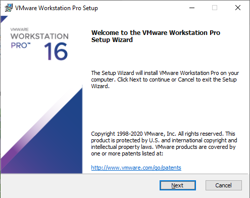 VMware Workstation 16